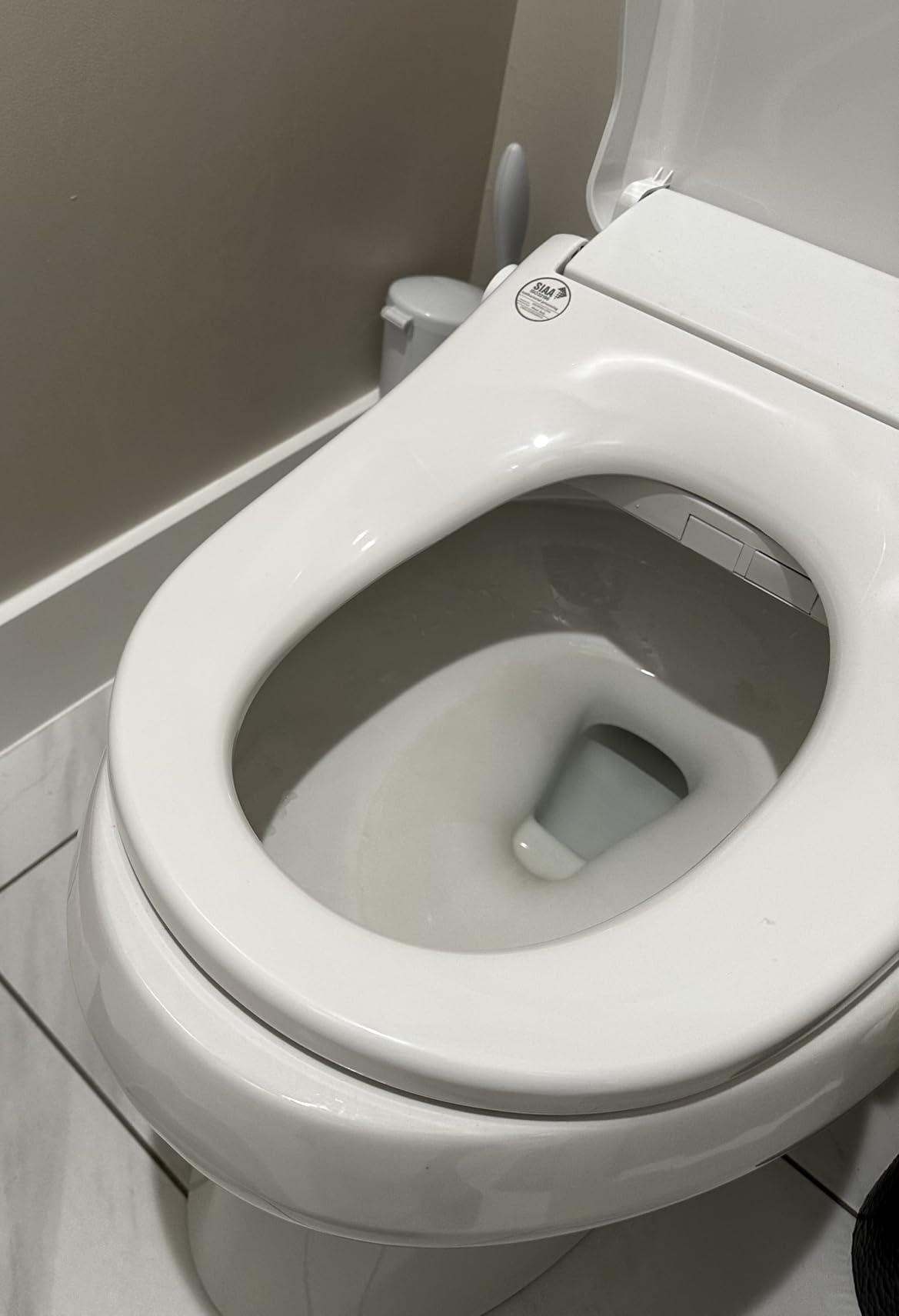 Tadashi Electric Bidet Toilet Seat Elongated, Wireless Remote & Side Panel, Instant Warm Water, Feminine & Rear Wash, Self‑Clean Nozzle, Adjustable Heated Seat, Air Dryer, Slow Close Lid customer photo 1