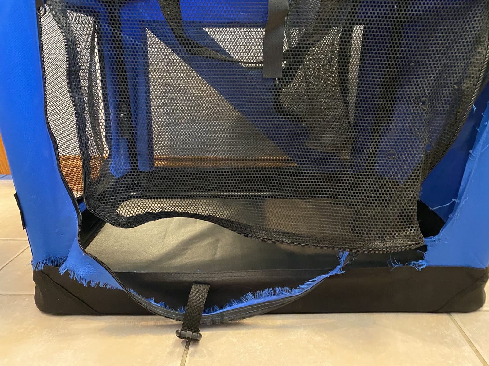 JESPET 3 Door Soft Dog Crates Kennel, Collapsible Travel Pet Carrier customer photo 2