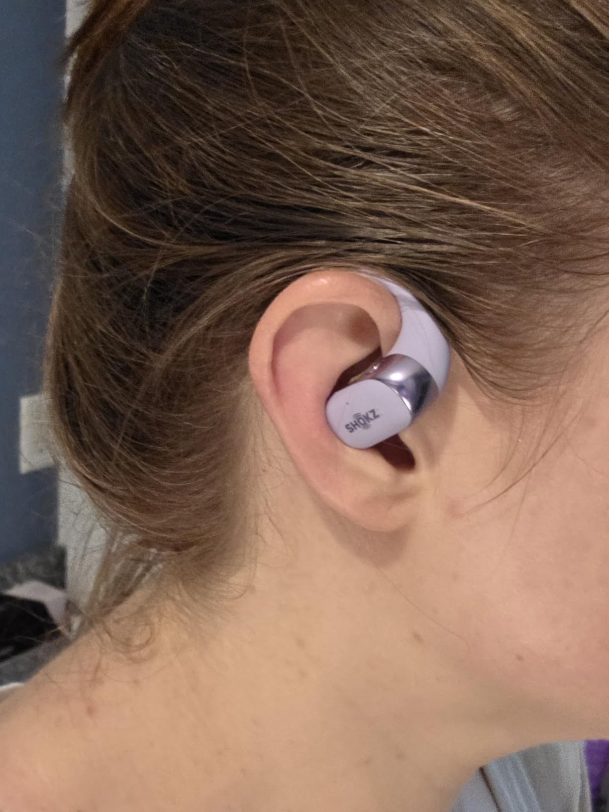 SHOKZ OpenFit 2+ Open-Ear Earbuds, Black, Dolby Audio,Wireless Charging customer photo 2