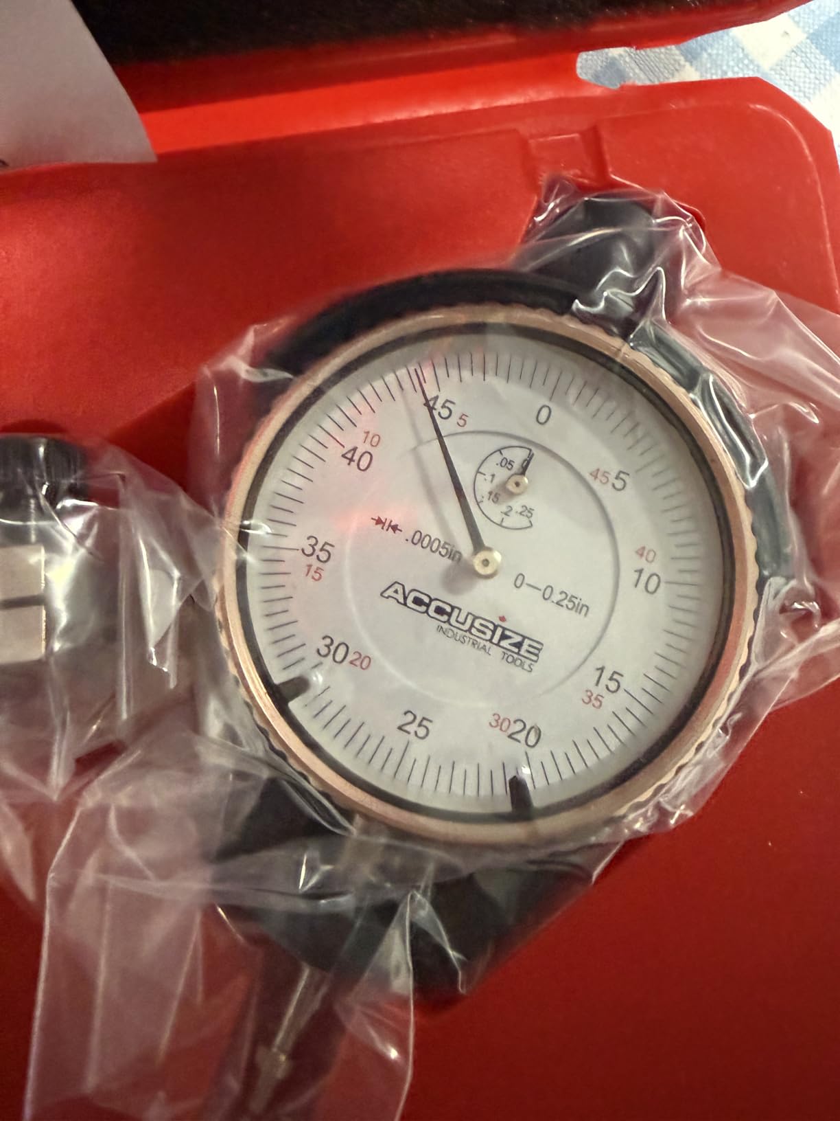 Accusize Dial Bore Gauge Set, 1.4-6 in Range, 0.0001 in Grad. customer photo 2
