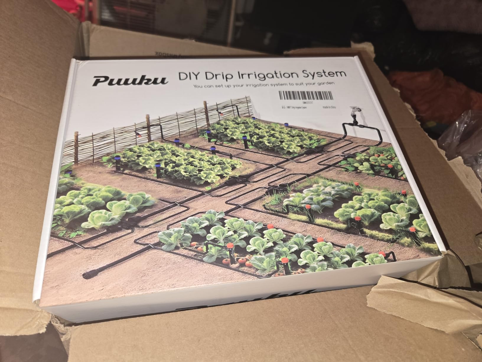 240FT Drip Irrigation System for Garden, 2026 Upgraded Quick-Connect Automatic Garden Watering System with 1/2