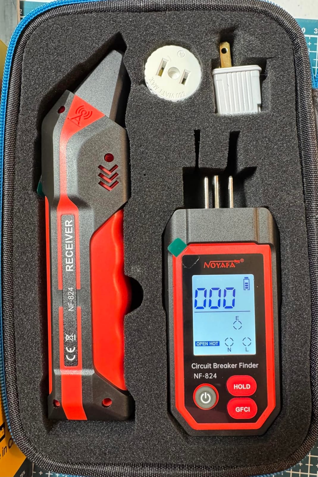 NOYAFA Circuit Breaker Finder with LCD Display & GFCI Outlet Tester customer photo 1