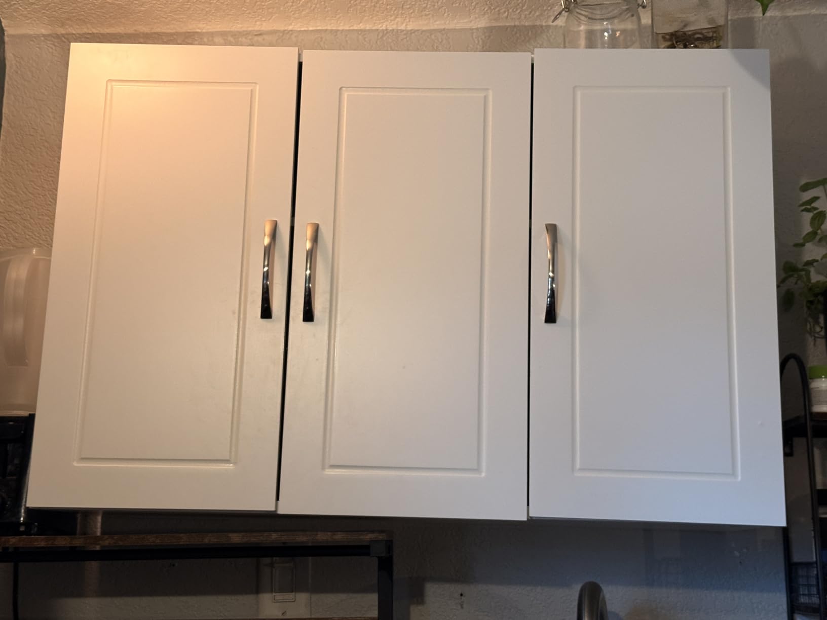 SoBuy Over Toilet Wall Mount Medicine Cabinet, Wall Size, White customer photo 2