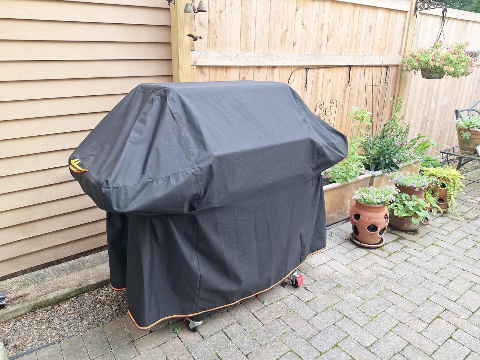 [Upgraded 1000D Heavy Duty Fabric] 60 inch Grill Cover for Outdoor Grill customer photo 2