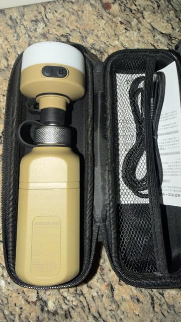 20,000mAh Rugged Power Bank with Fast Charge USB-C PD, IP68 Waterproof Shockproof, Includes 420lm Bright Camping Lantern, Tactical Outdoor Charger for Hiking Camping Survival Emergency(Grey) customer photo 2