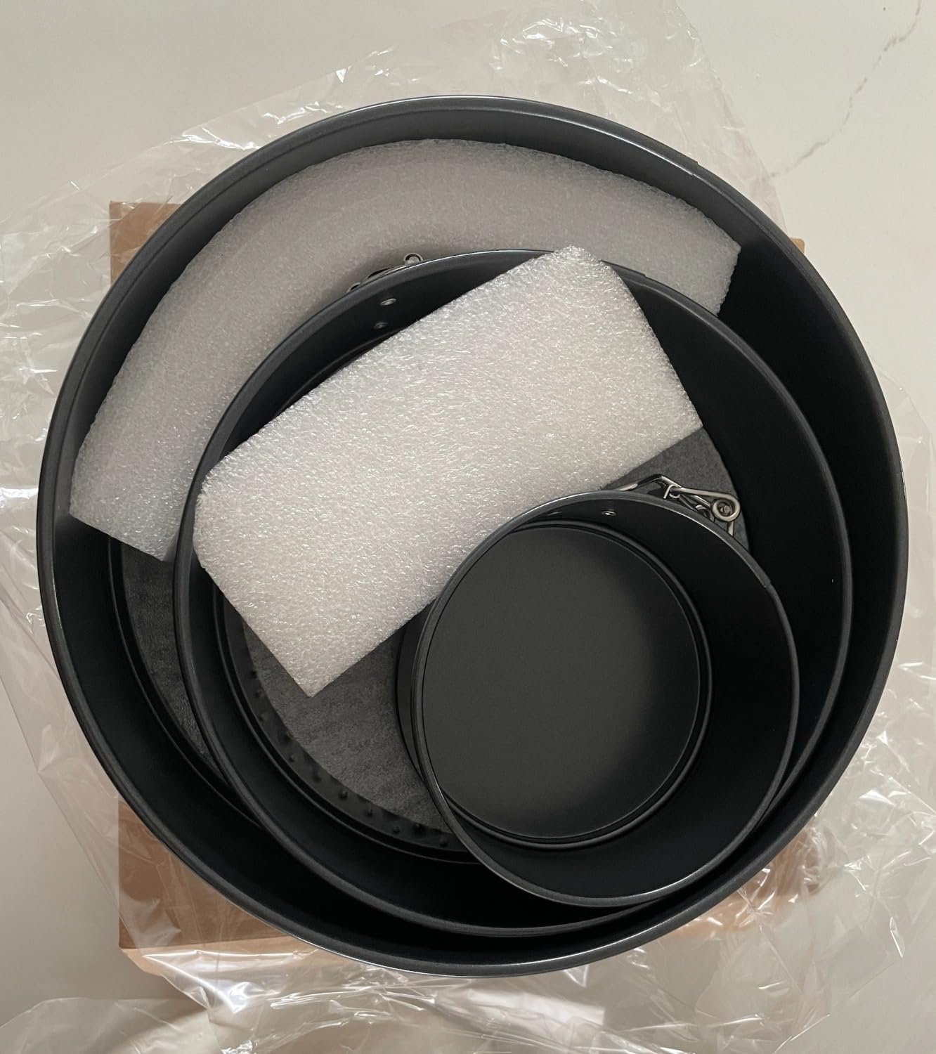 MASSUGAR 4 7 9 Inch Springform Pan Cheesecake Pan with Silicone Protector customer photo 1