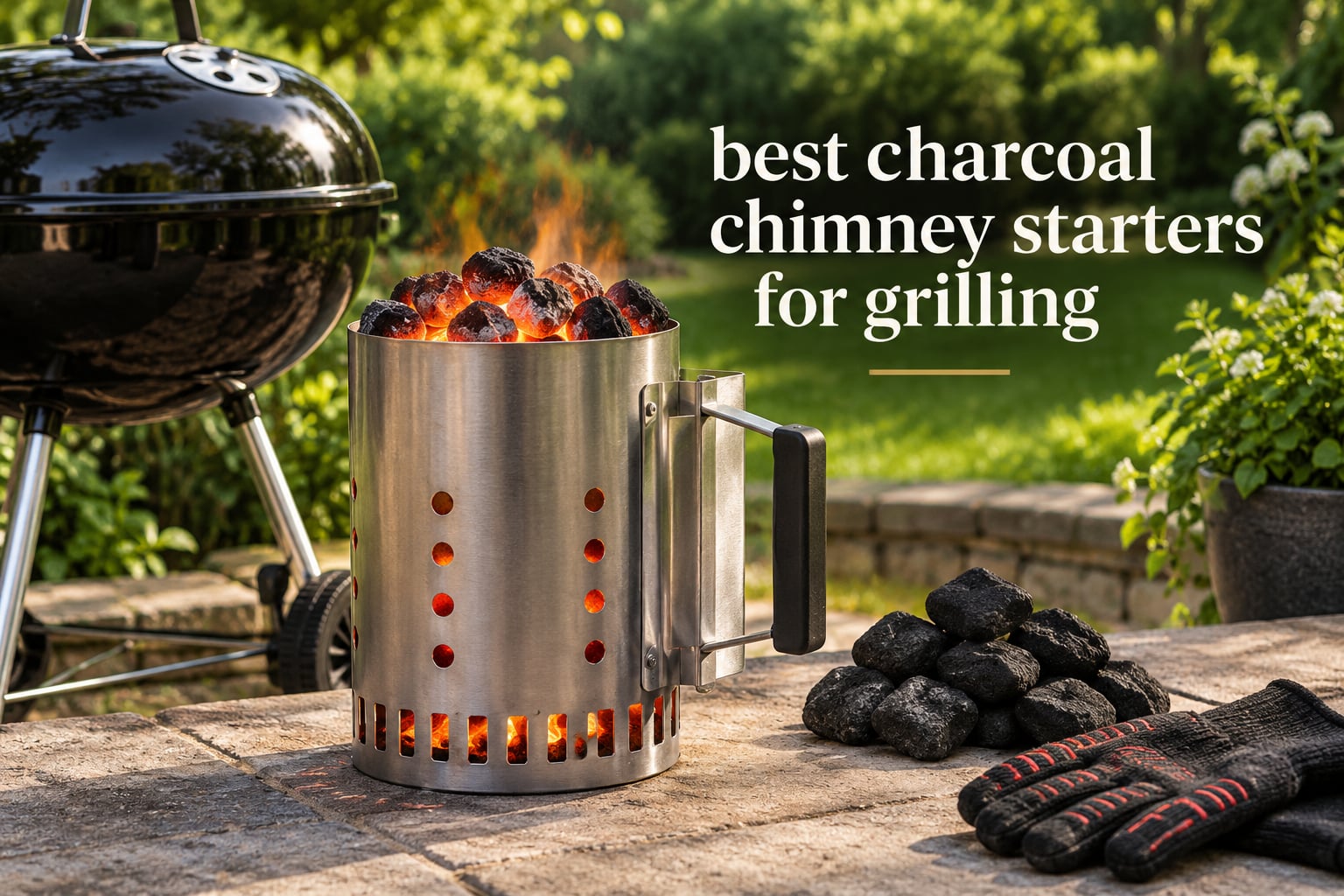 best charcoal chimney starters for grilling