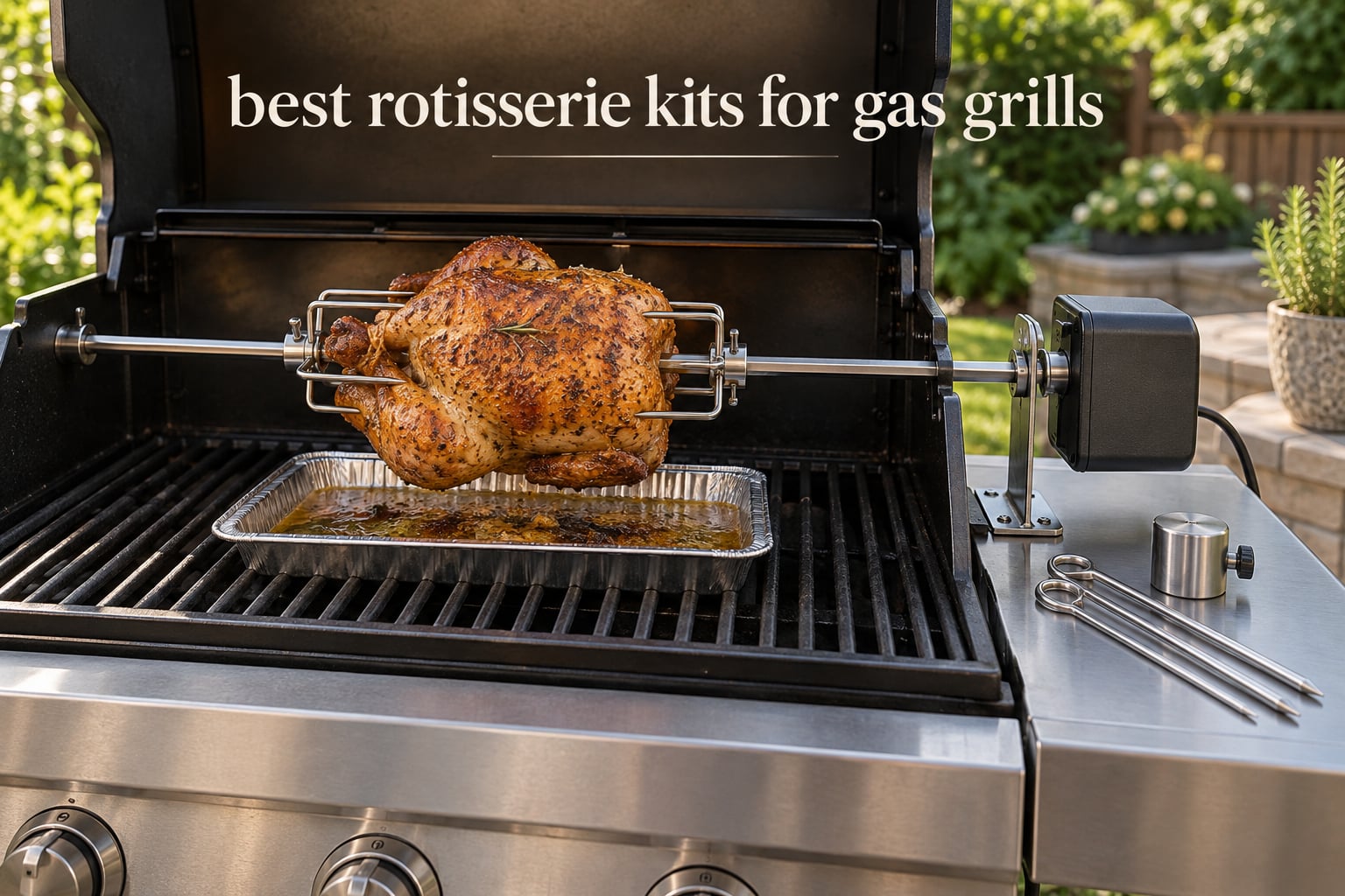 best rotisserie kits for gas grills