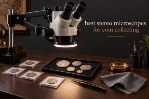 best stereo microscopes for coin collecting