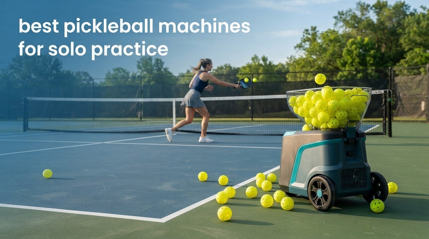 best pickleball machines for solo practice