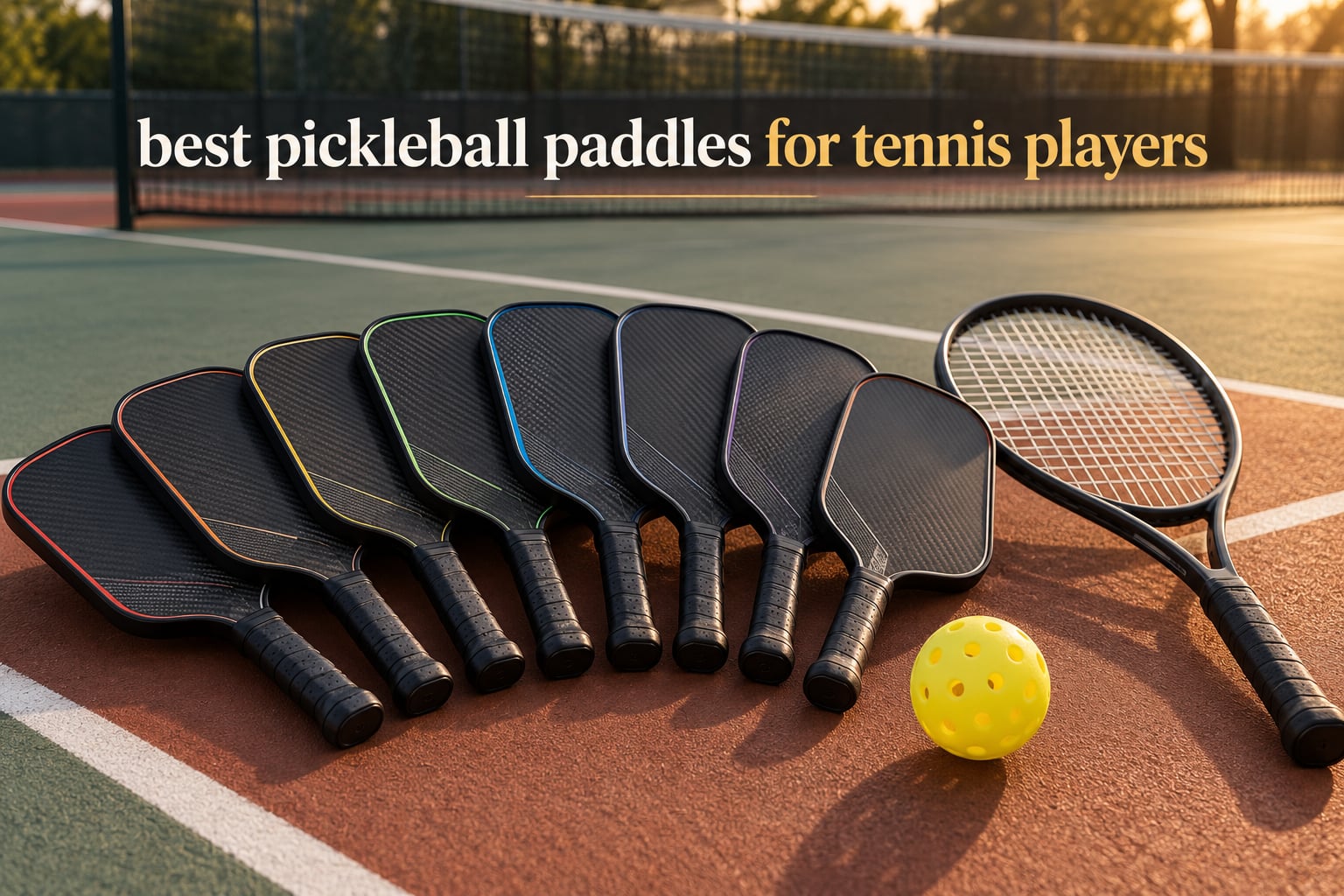best pickleball paddles for tennis players