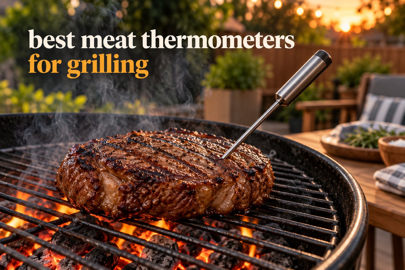 best meat thermometers for grilling