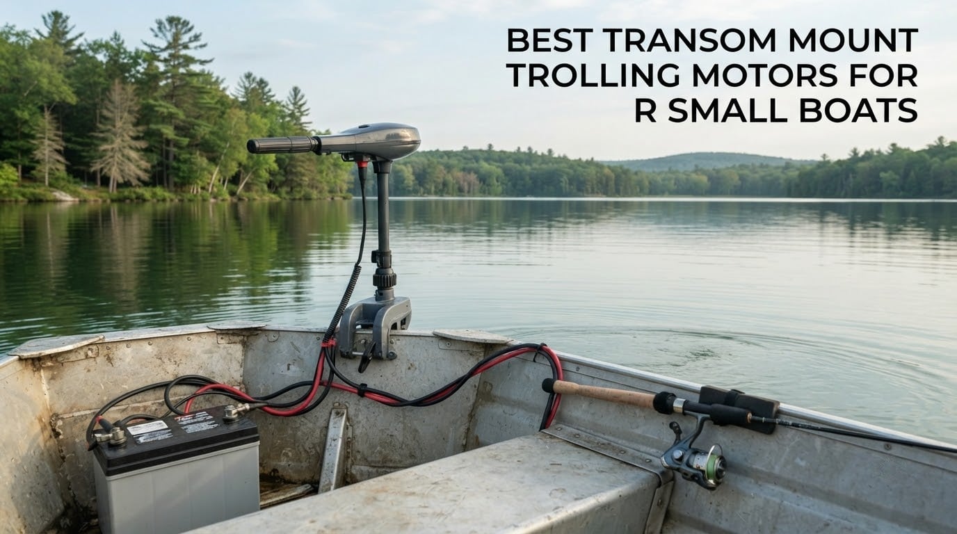 best transom mount trolling motors for small boats
