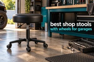 best shop stools with wheels for garages