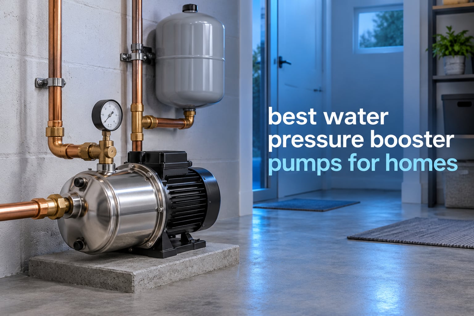 best water pressure booster pumps for homes