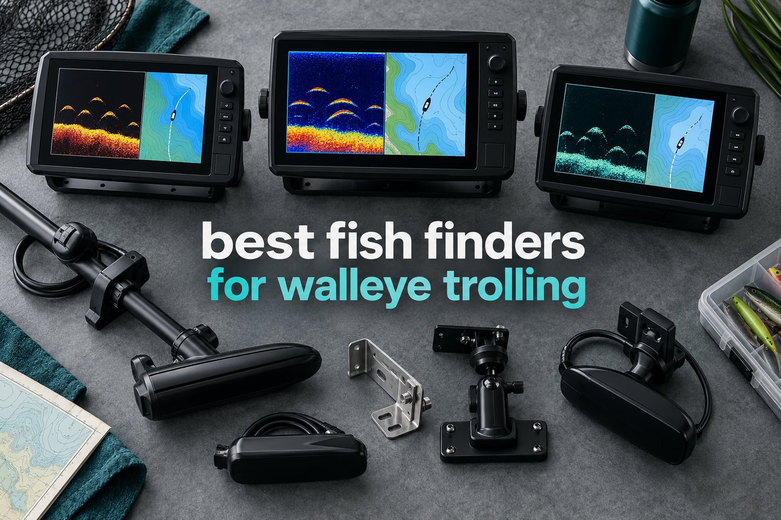 best fish finders for walleye trolling