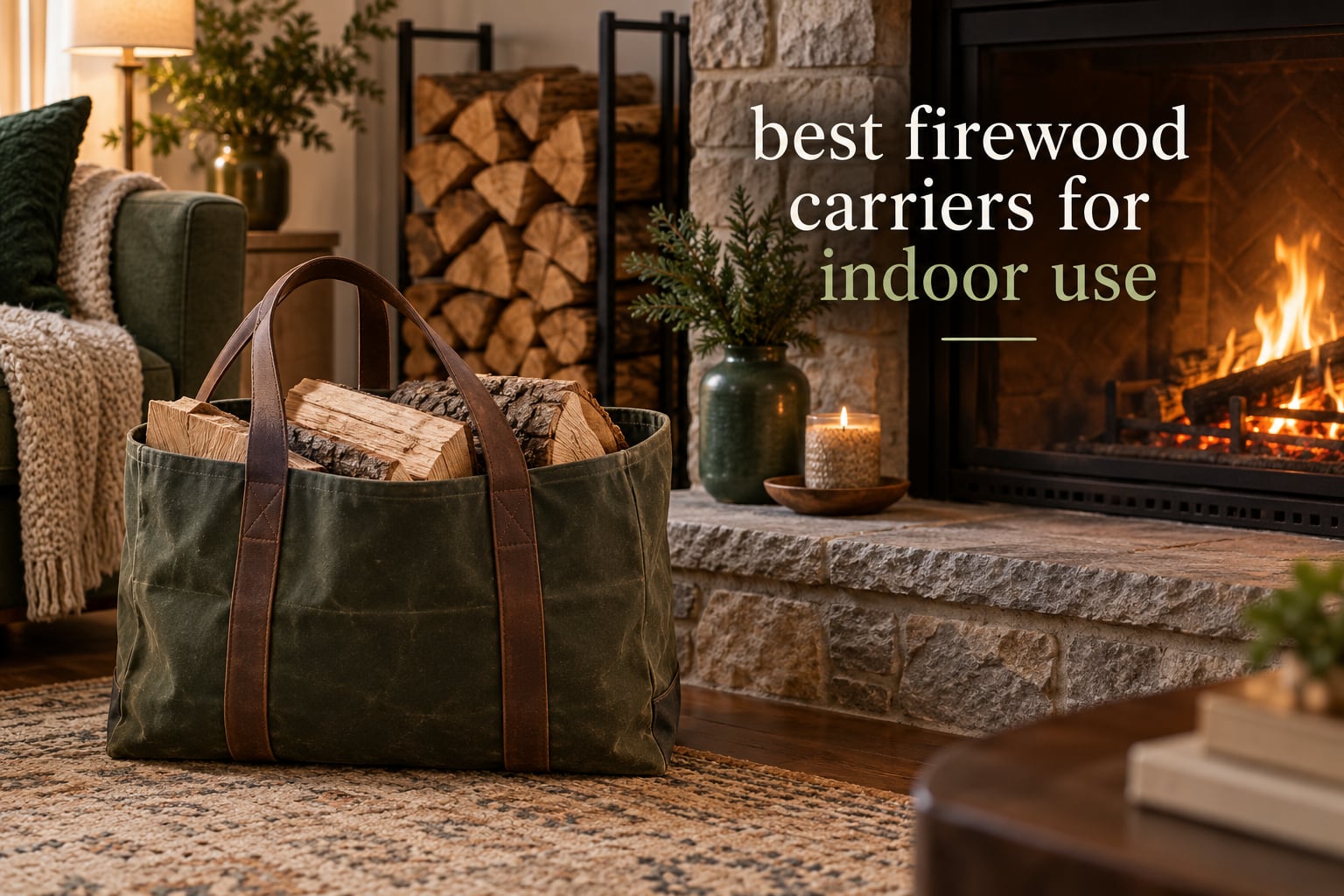 best firewood carriers for indoor use