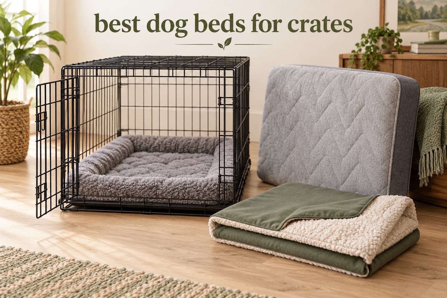 best dog beds for crates