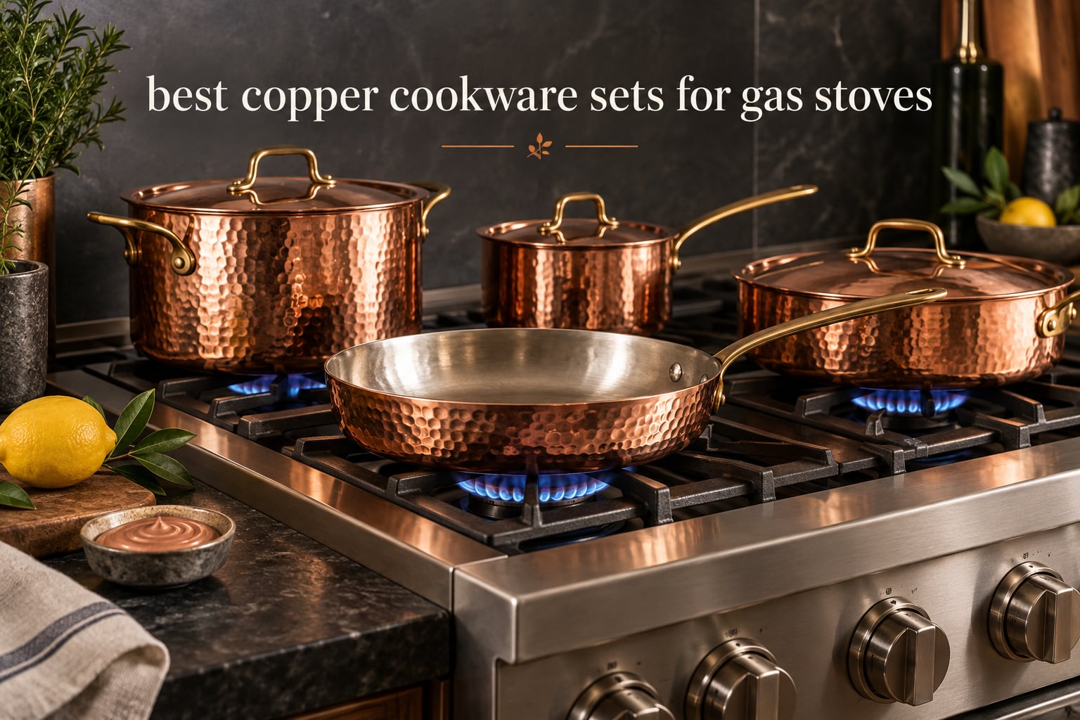 best copper cookware sets for gas stoves
