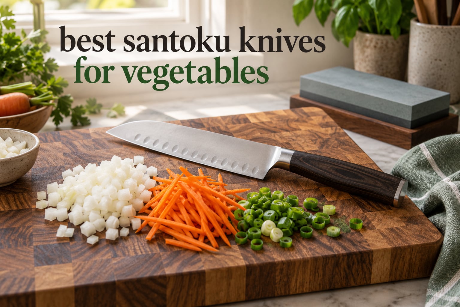 best santoku knives for vegetables