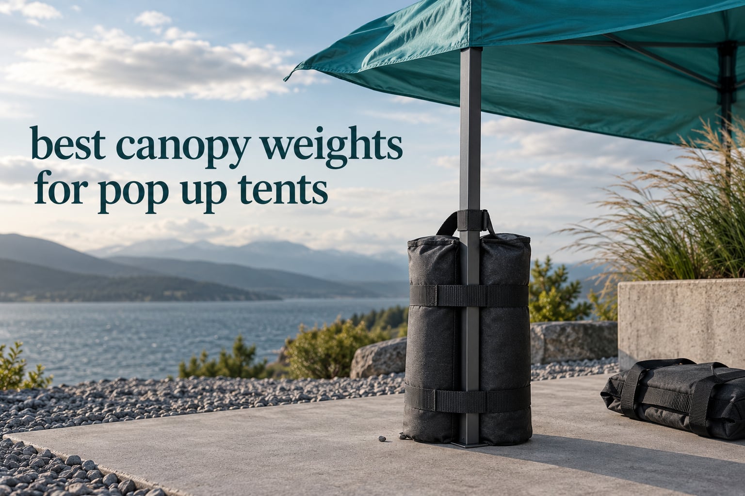 best canopy weights for pop up tents