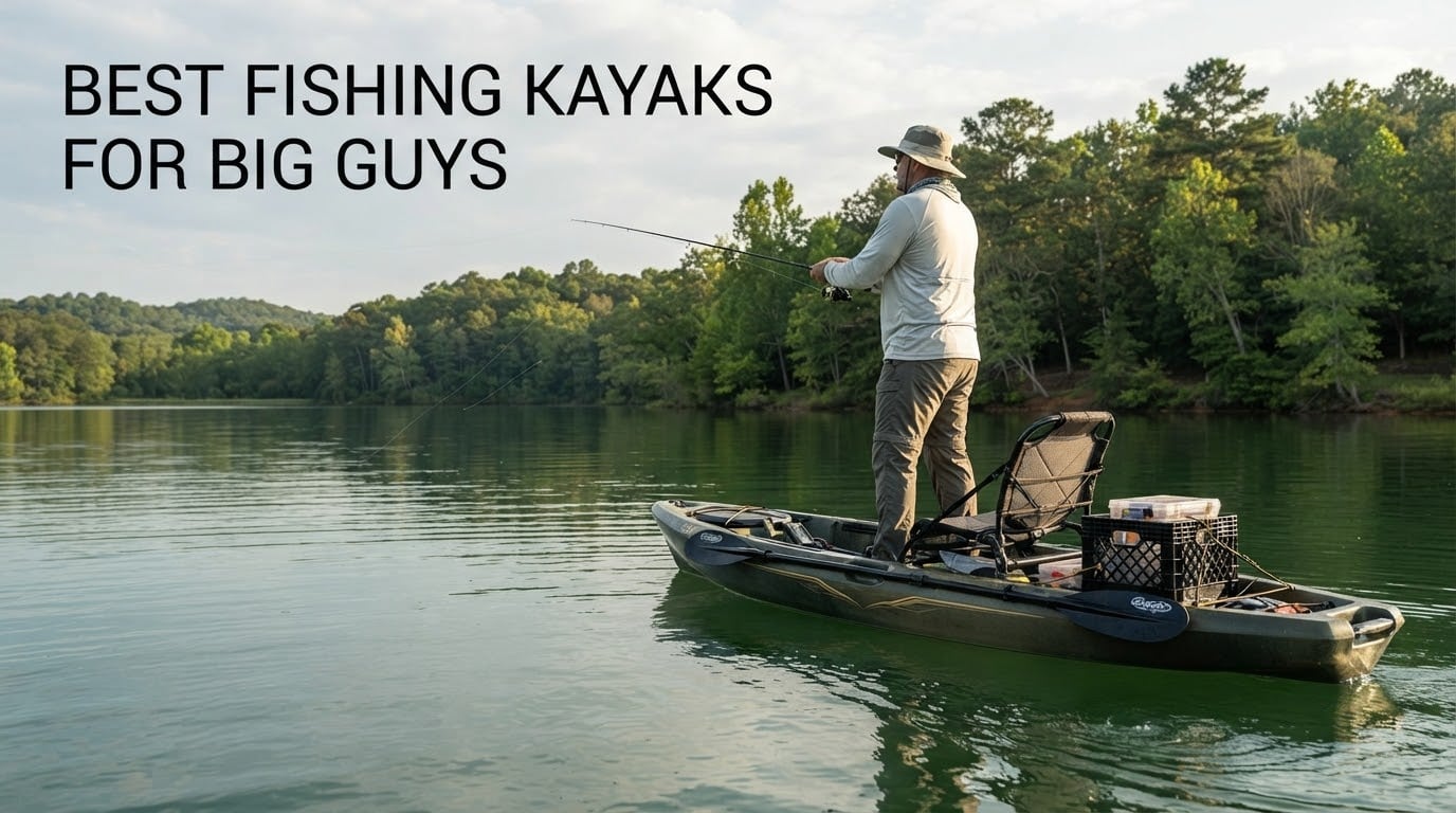 best fishing kayaks for big guys