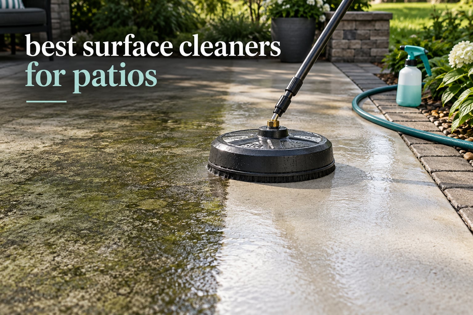 best surface cleaners for patios