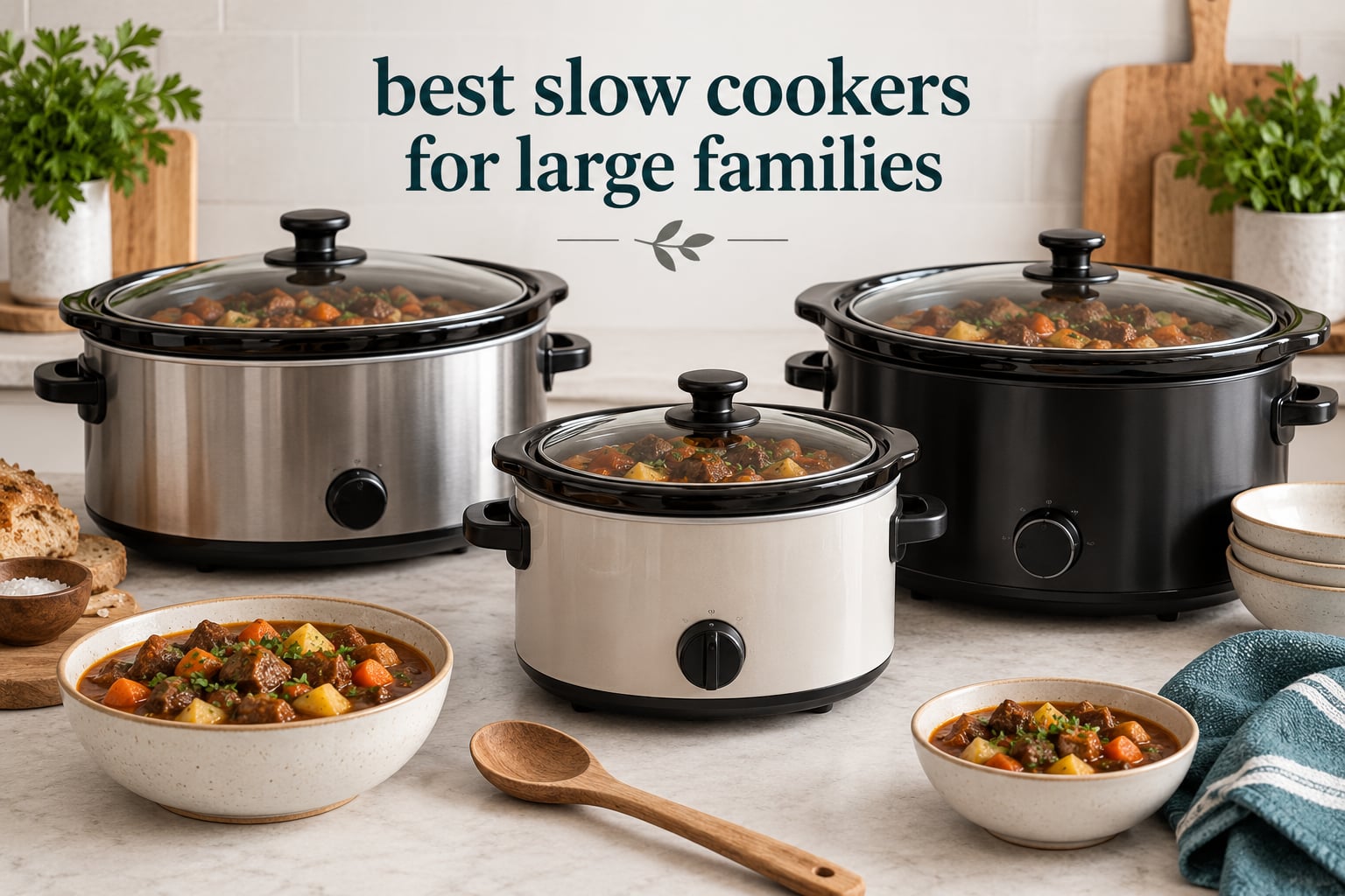 best slow cookers for large families