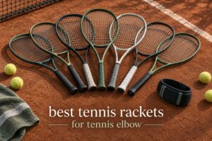 best tennis rackets for tennis elbow