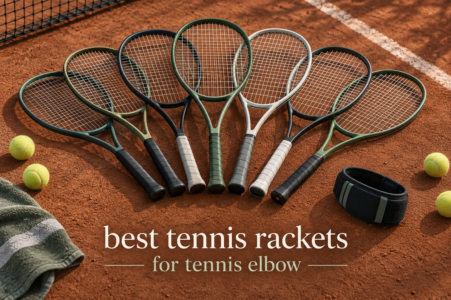 best tennis rackets for tennis elbow
