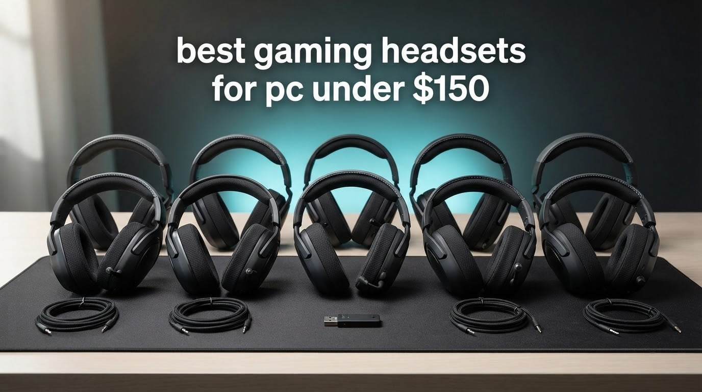 best gaming headsets for pc under $150