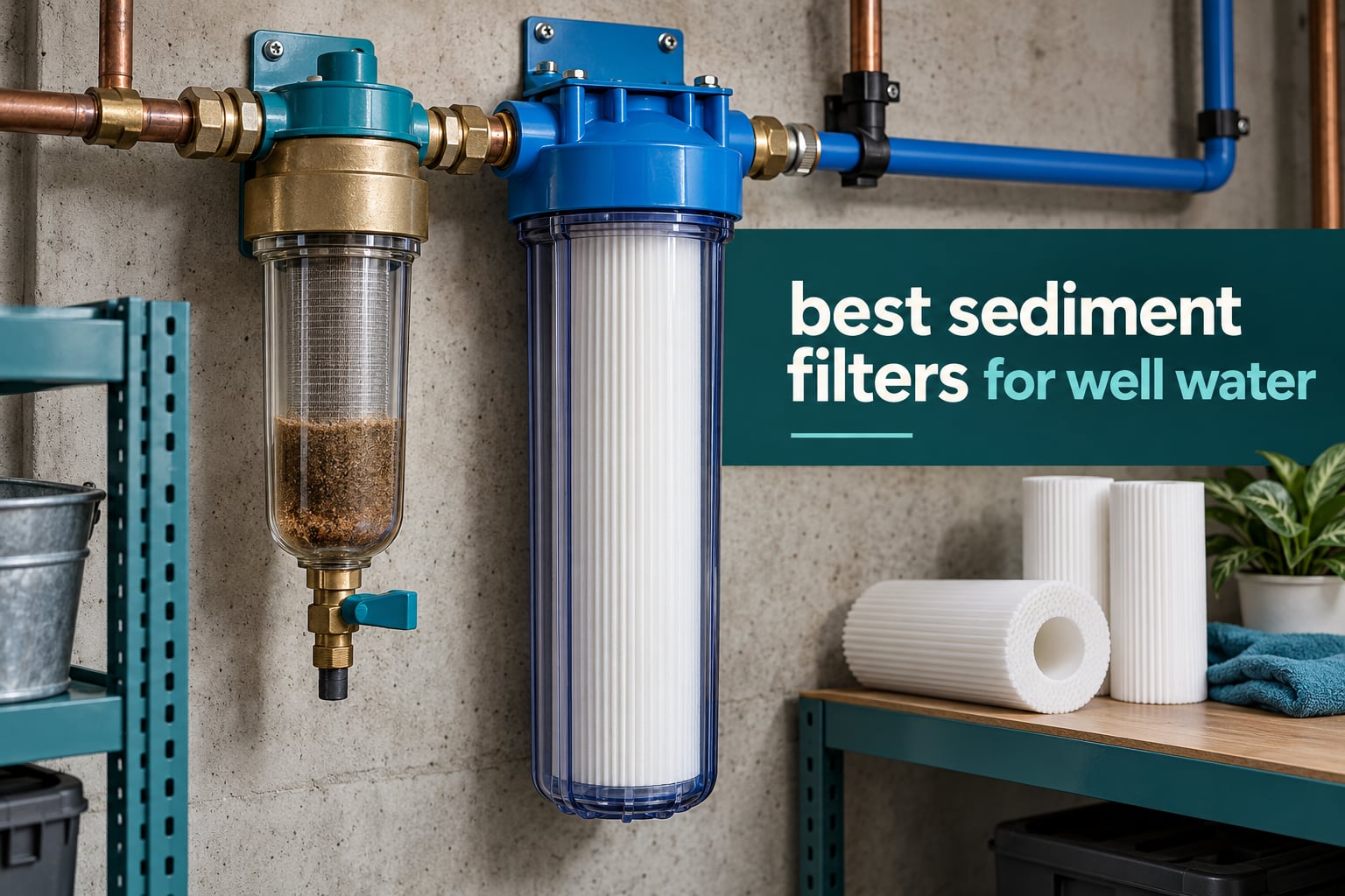 best sediment filters for well water