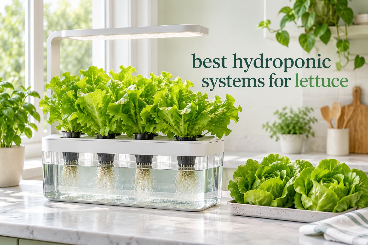 best hydroponic systems for lettuce
