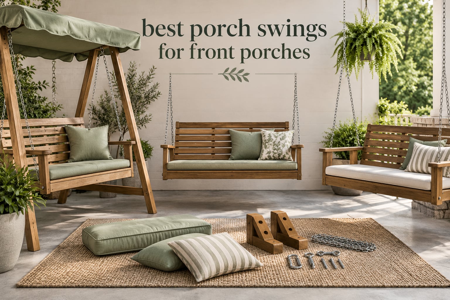 best porch swings for front porches