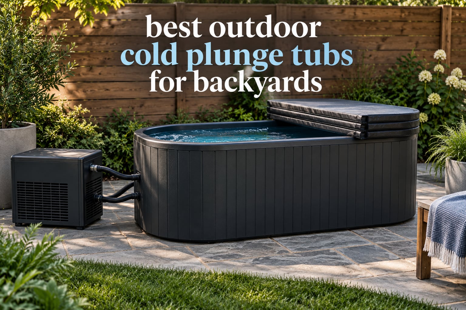 best outdoor cold plunge tubs for backyards
