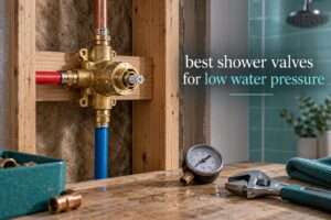 best shower valves for low water pressure