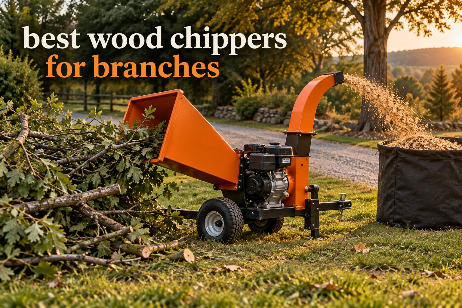 best wood chippers for branches