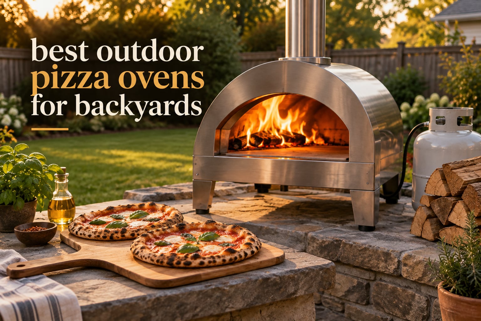 best outdoor pizza ovens for backyards