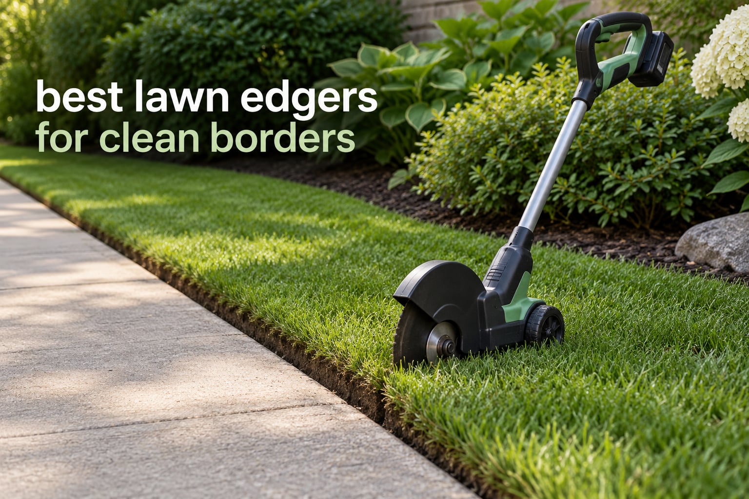 best lawn edgers for clean borders