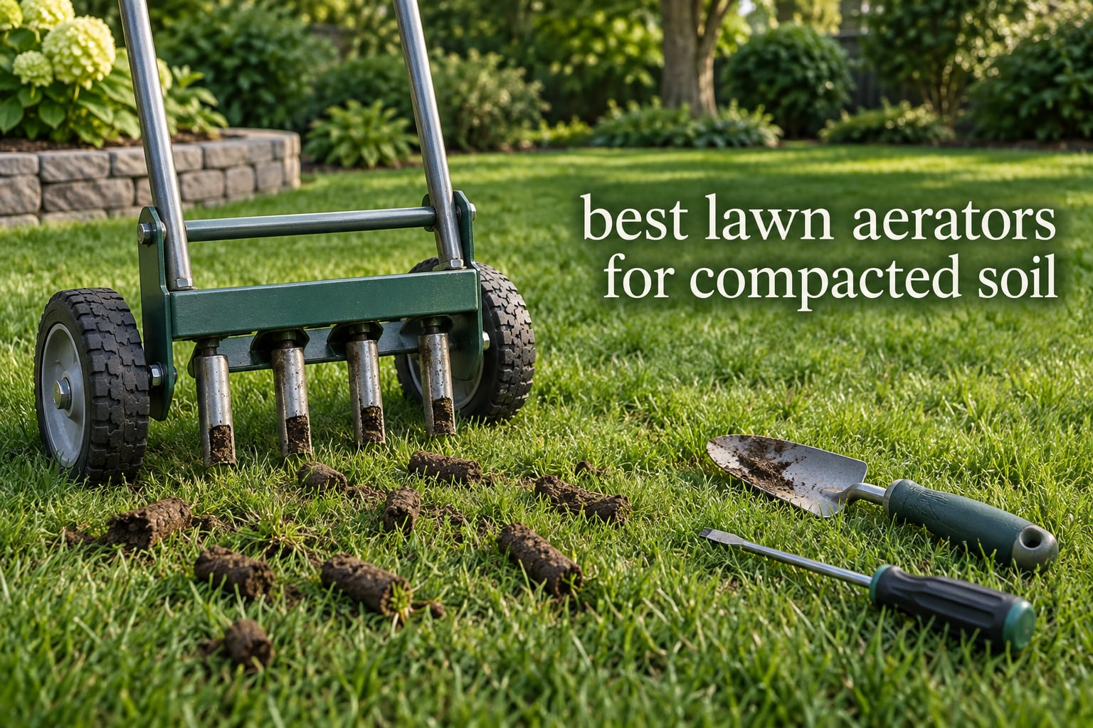 best lawn aerators for compacted soil