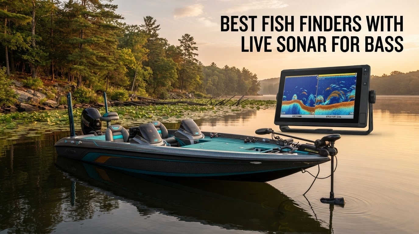 best fish finders with live sonar for bass