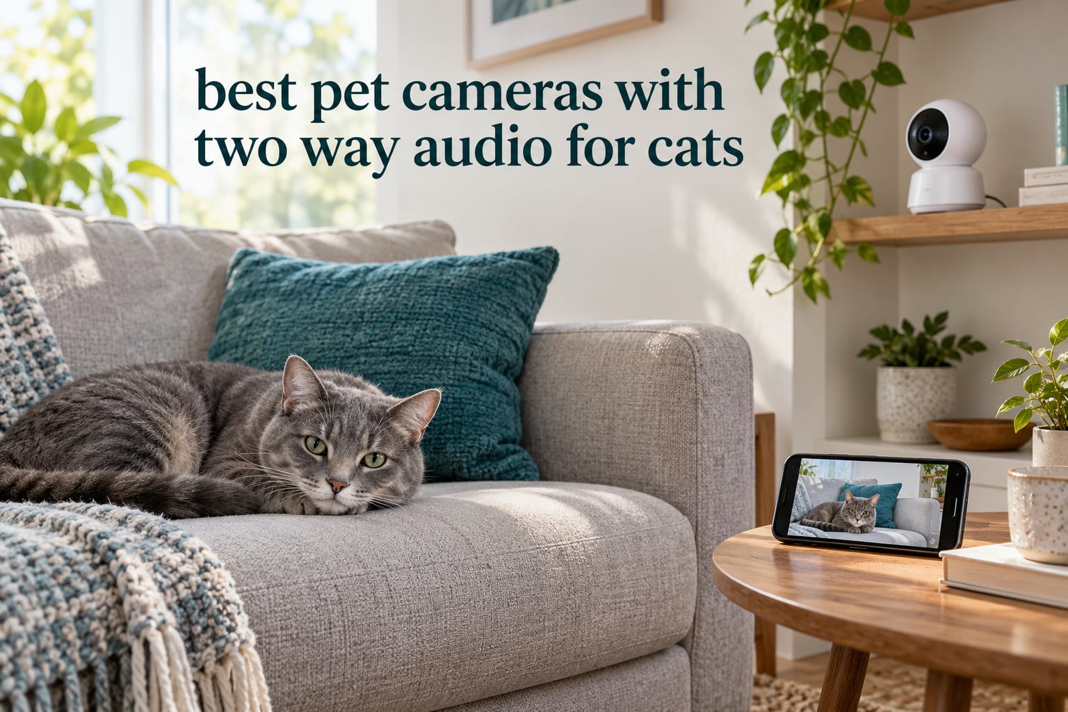 best pet cameras with two way audio for cats