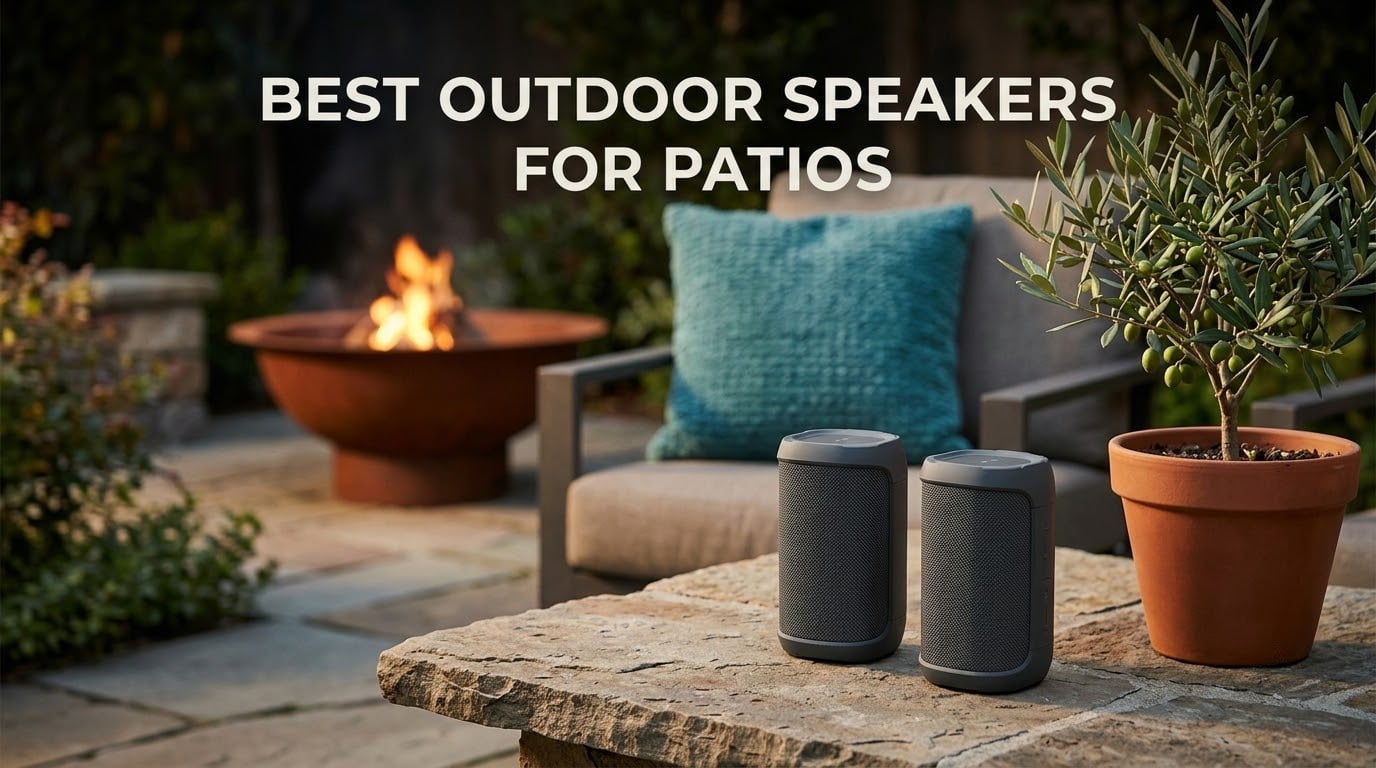 best outdoor speakers for patios