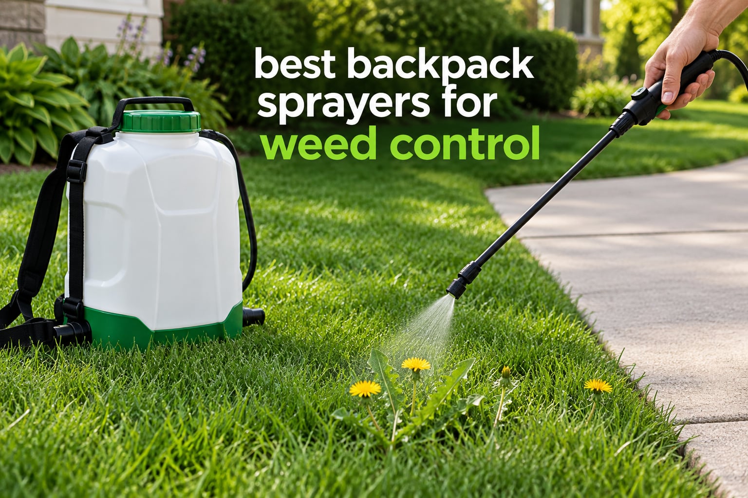 best backpack sprayers for weed control
