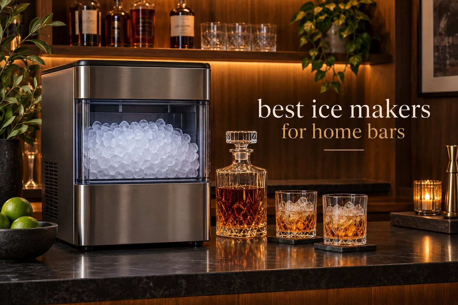 best ice makers for home bars
