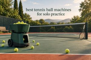 best tennis ball machines for solo practice