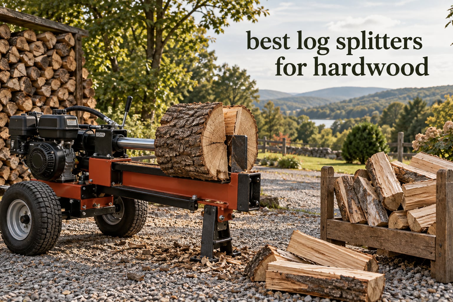 best log splitters for hardwood