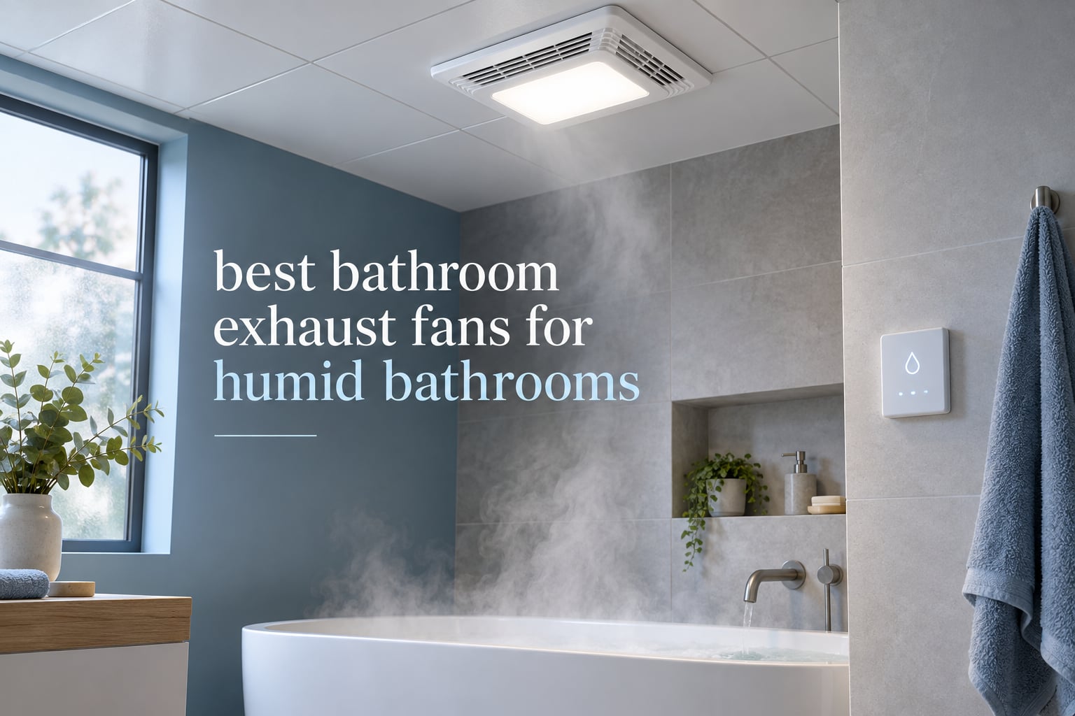 best bathroom exhaust fans for humid bathrooms