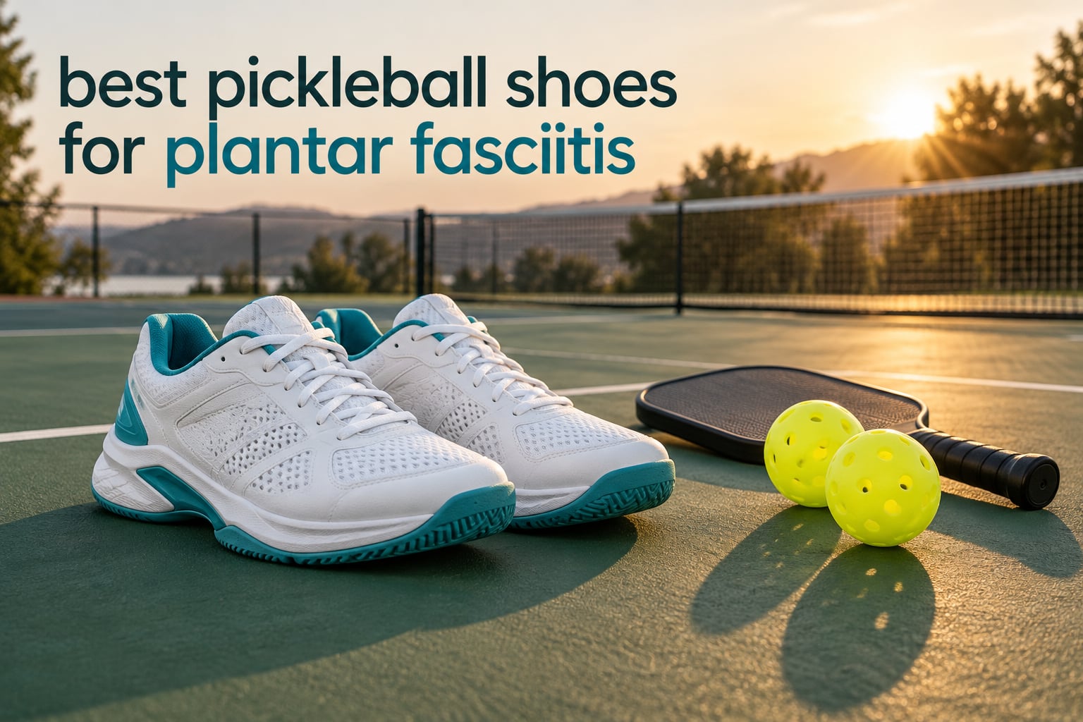 best pickleball shoes for plantar fasciitis