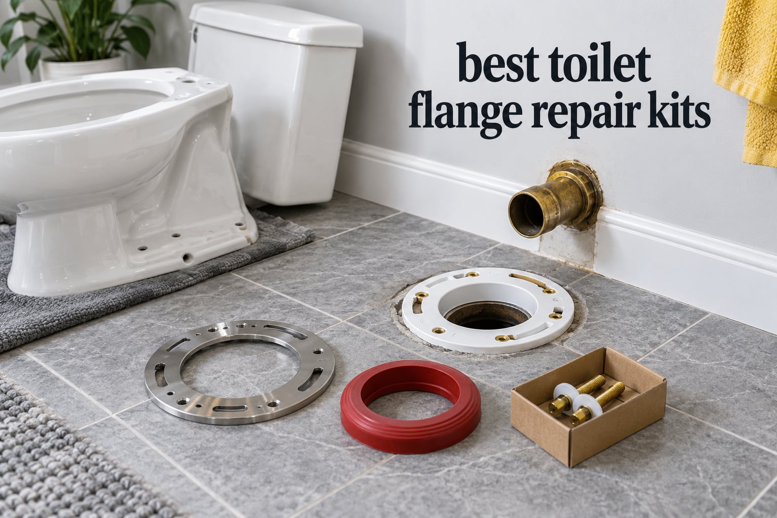 best toilet flange repair kits